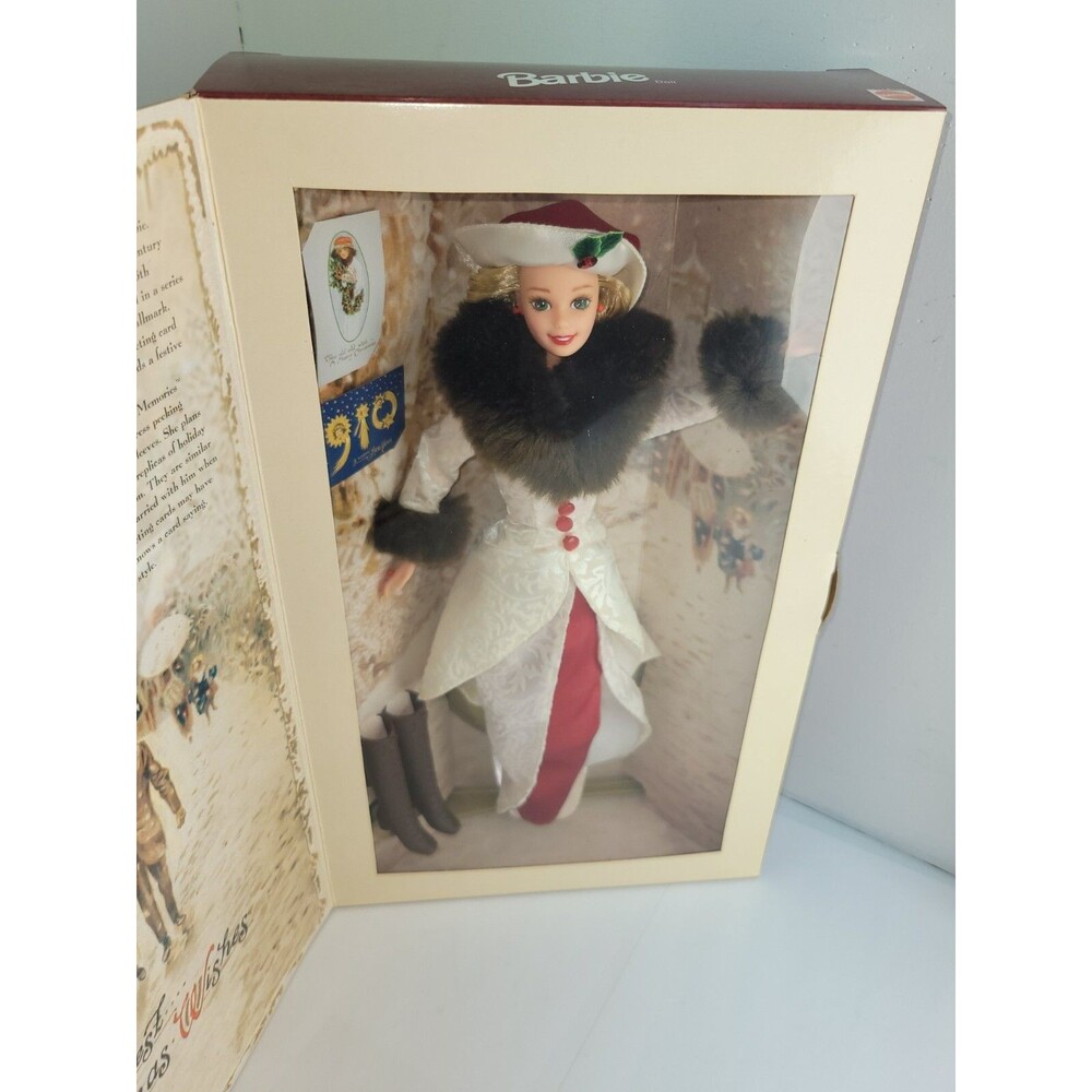 FAO Schwartz 1995 Mattel Special Edt Hallmark Holidy Memories Barbie NRFB